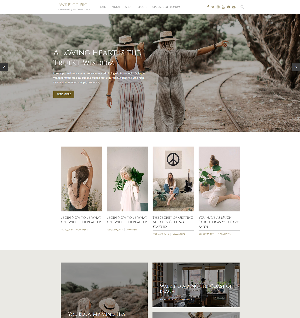 Awe Blog Pro Theme